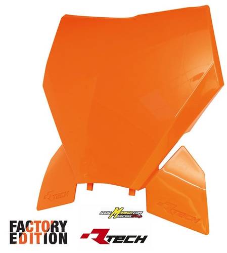 151 - TABELLA ANTERIORE FACTORY  KTM 2023/2024   ARANCIO K   cod.  R-TBKTMAR0093