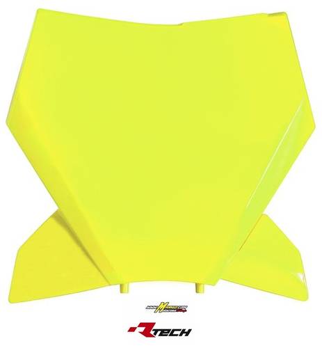 150 - TABELLA ANTERIORE  KTM 2023/2025   GIALLO NEON   cod.  R-TBKTMGF0023