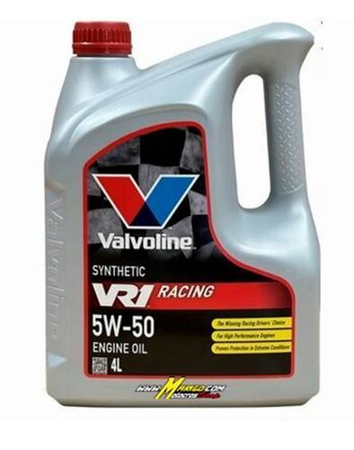 1b - VALVOLINE RACING VR1 5W-50 Valvoline Racing Oil L. 4