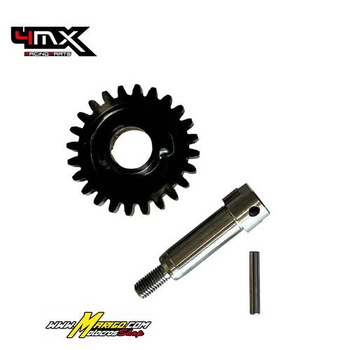 Girante pompa acqua 4MX HONDA CRF 250R 2018-2023 HONDA CRF 250RX 2019-2023 cod. 4MX1312015 cod OEM OEM: 19241-K95-A20, 19242-K95-A20 & 96220-40238